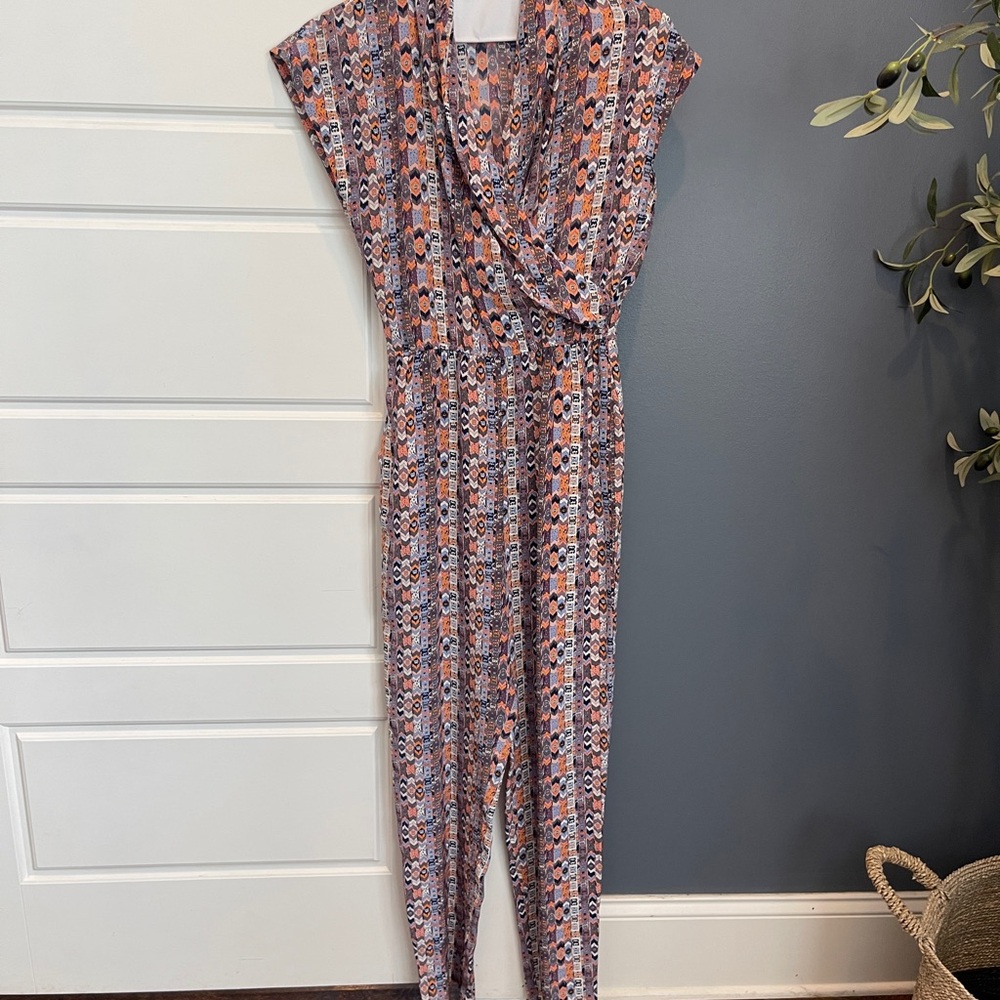 Tucker silk jumpsuit